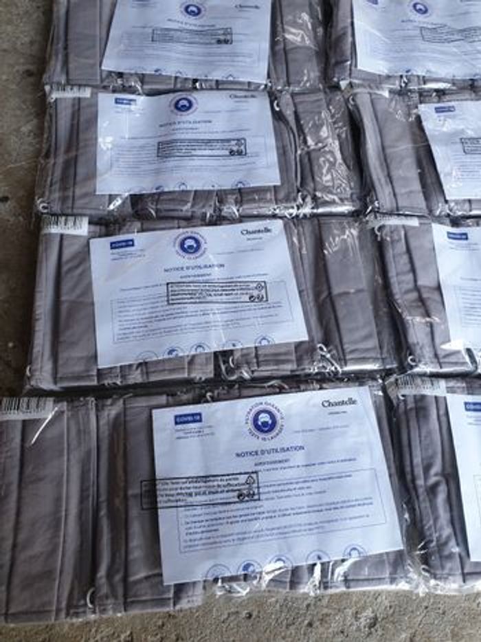 Lot de 240 masques en tissu - photo numéro 2