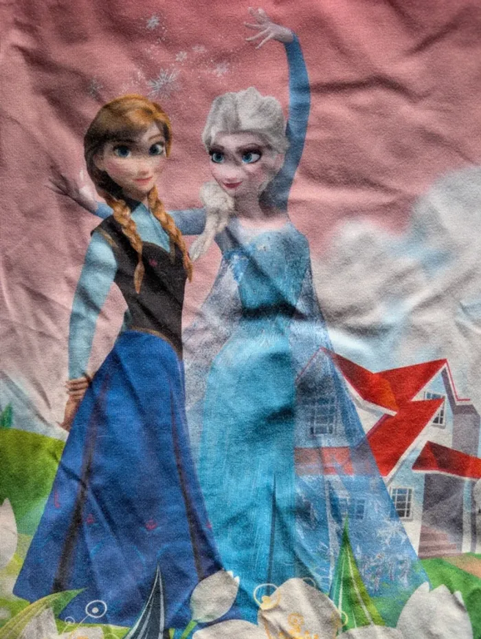 T-shirt Reine des neiges - photo numéro 2