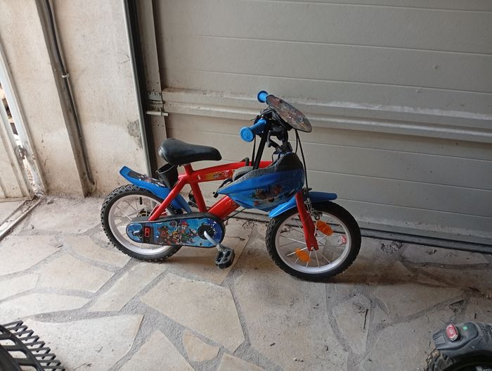 Vélo enfant pat patrouille 14 pouces