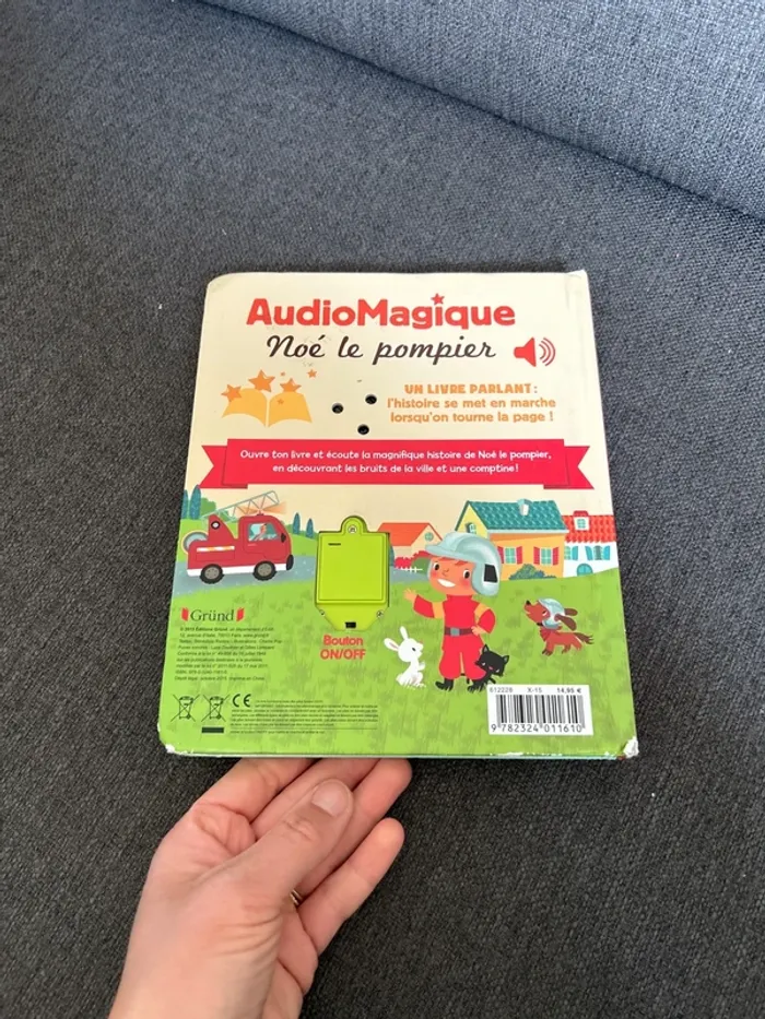 Livre audiomagique Noé le pompier - photo numéro 2