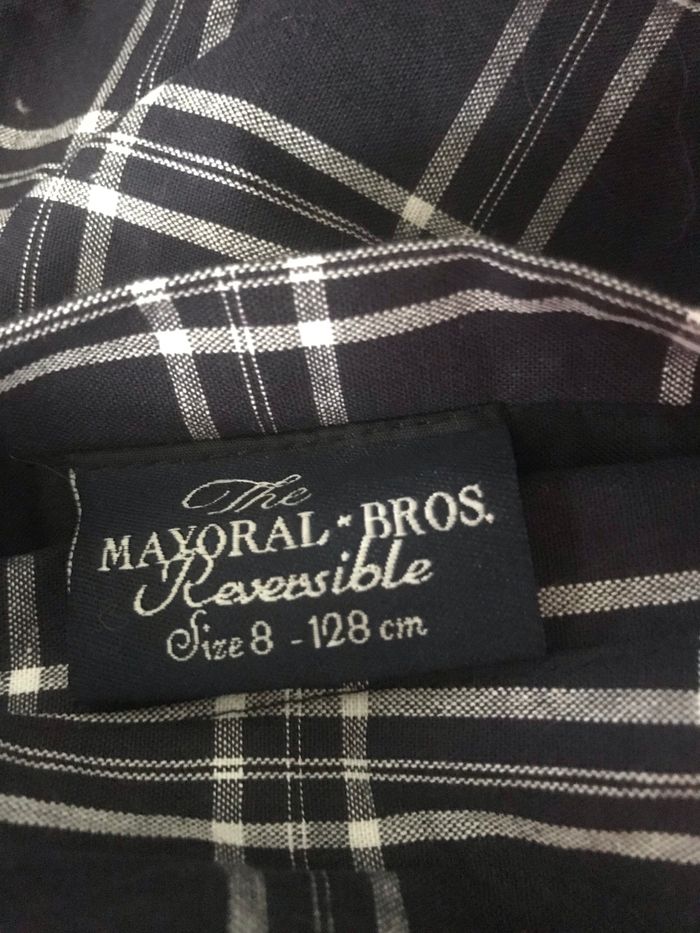 Coupe-vent réversible « Mayoral » bleu marine - Taille : 8 ans - photo numéro 4