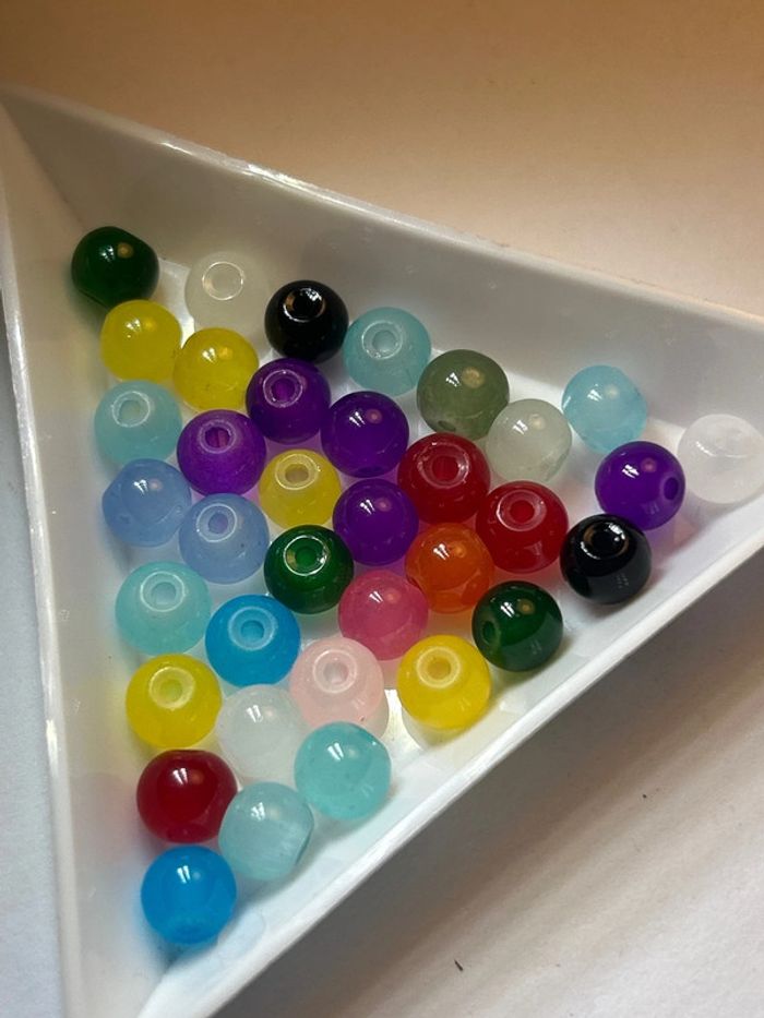 A605, Perles en verre en vrac - photo numéro 2