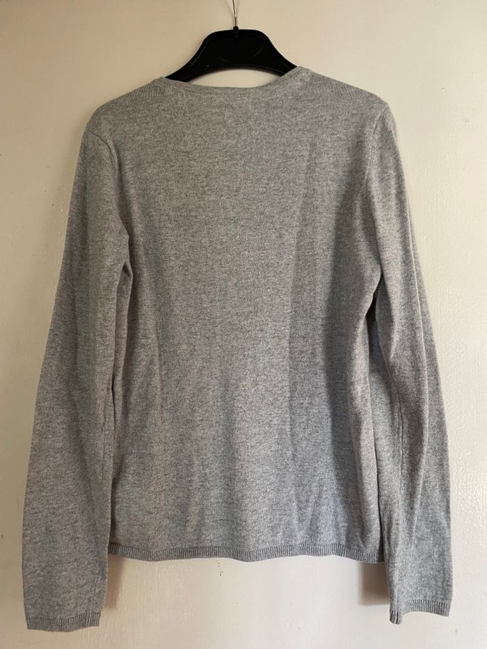 Gilet gris pour fille. Taille 12 ans. KIABI - photo numéro 2