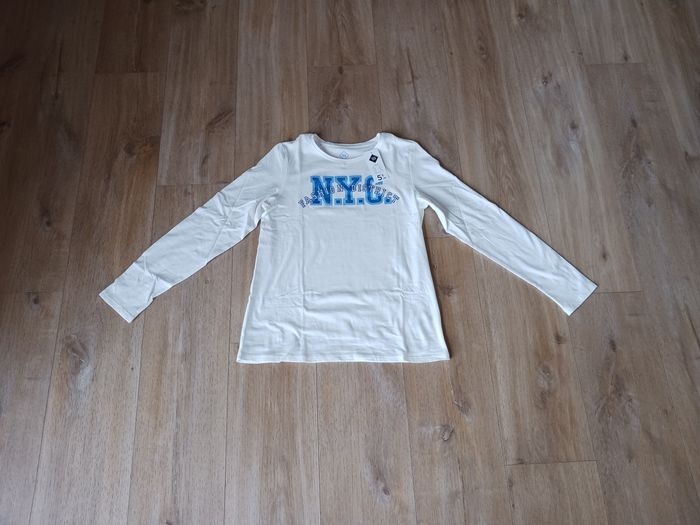 T-shirt blanc Tex 14 ans neuf