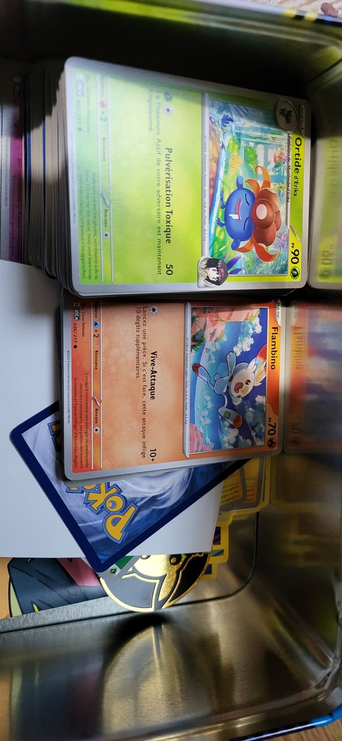 100 cartes pokemon françaises