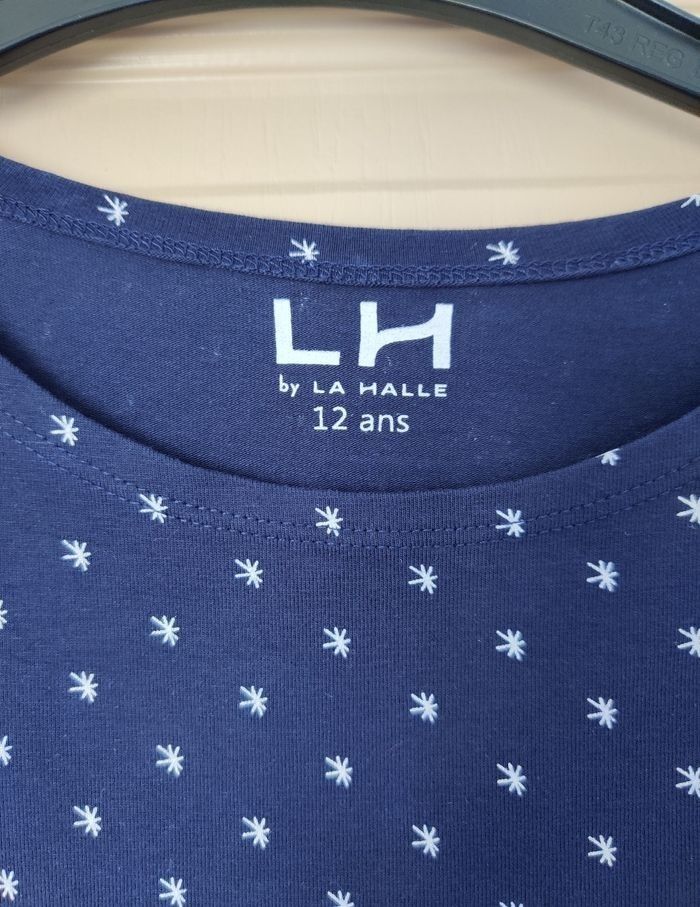 Robe bleue à motifs - photo numéro 4