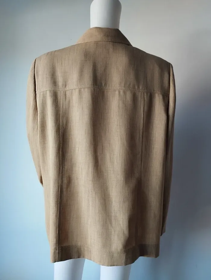 Chemise épaisse ou blazer Made in France taille 44 vintage Coutureine - photo numéro 3