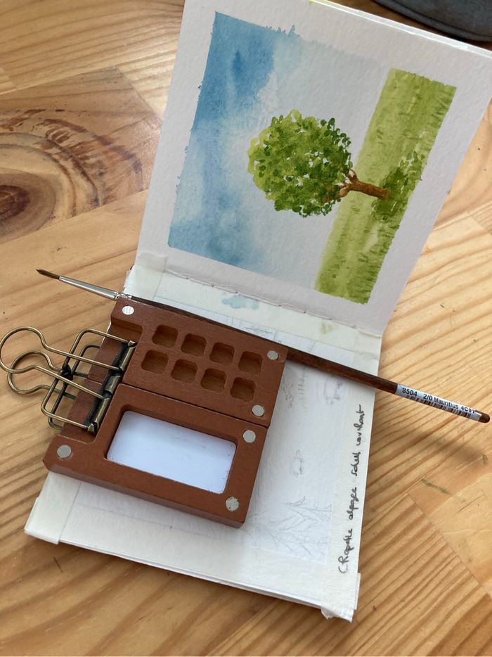 Mini palette aquarelle - photo numéro 2