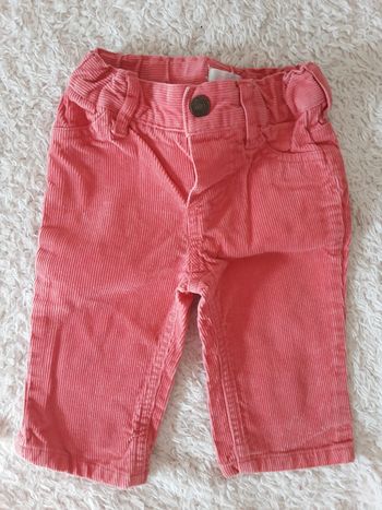 Pantalon velour 6 mois