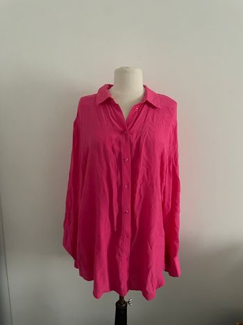 🌸Blouse manches longue Promod rose fushia taille 42 🌸