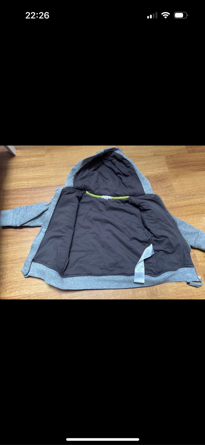 Veste/ gilet/ sweat à capuche zipper garçon orchestra 3 ans - photo numéro 4