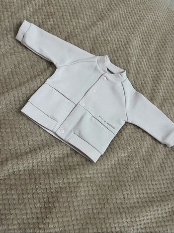Veste rose bébé Karl Lagarfeld