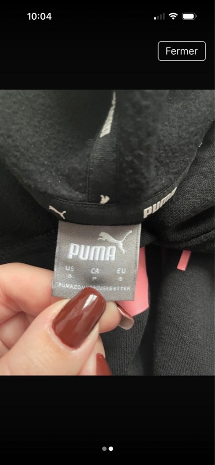 Sweat à capuche puma - photo numéro 2