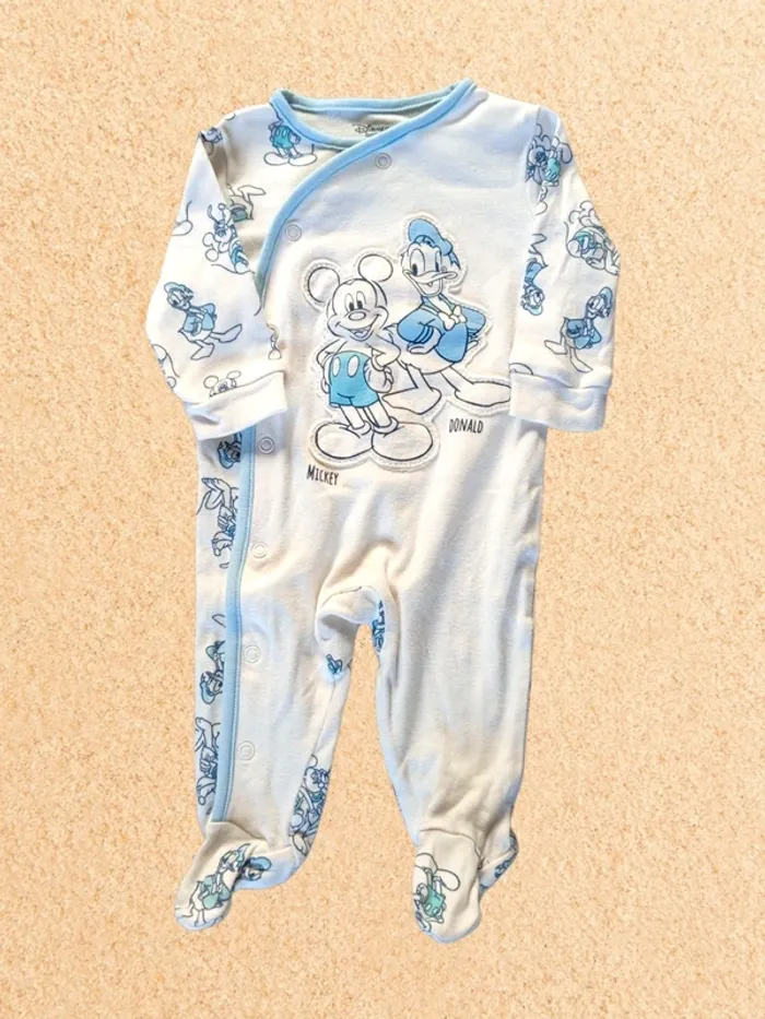 Grenouillère en coton 3 mois