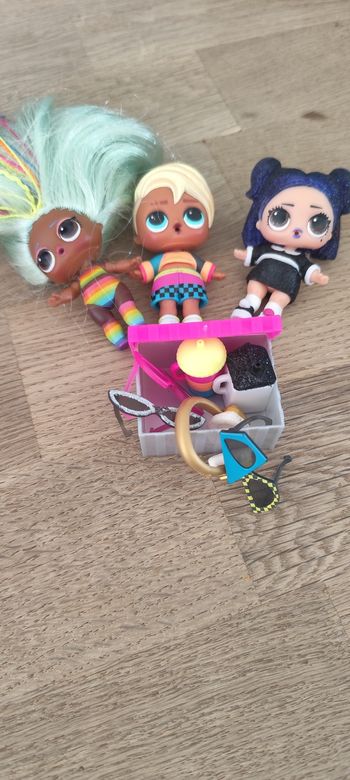 Lot Minis poupées LOL