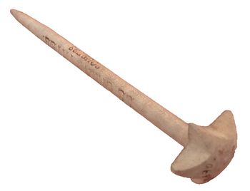 Années 1930 Fouet à Champagne estampillé sur la tige Le Cranc Vattel Soupers