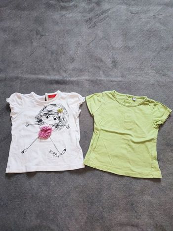 Lot de 2 tee shirt 23/24 mois