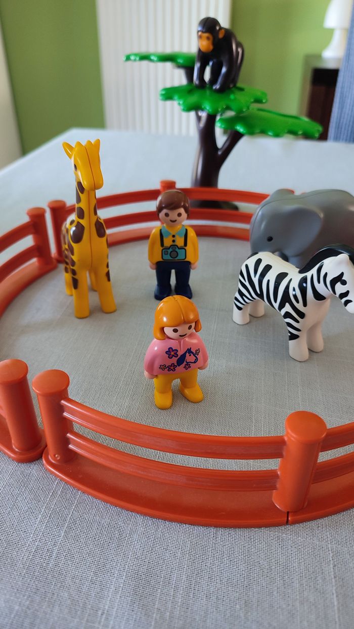 Playmobil 1-2-3 6742 (le zoo) - photo numéro 2