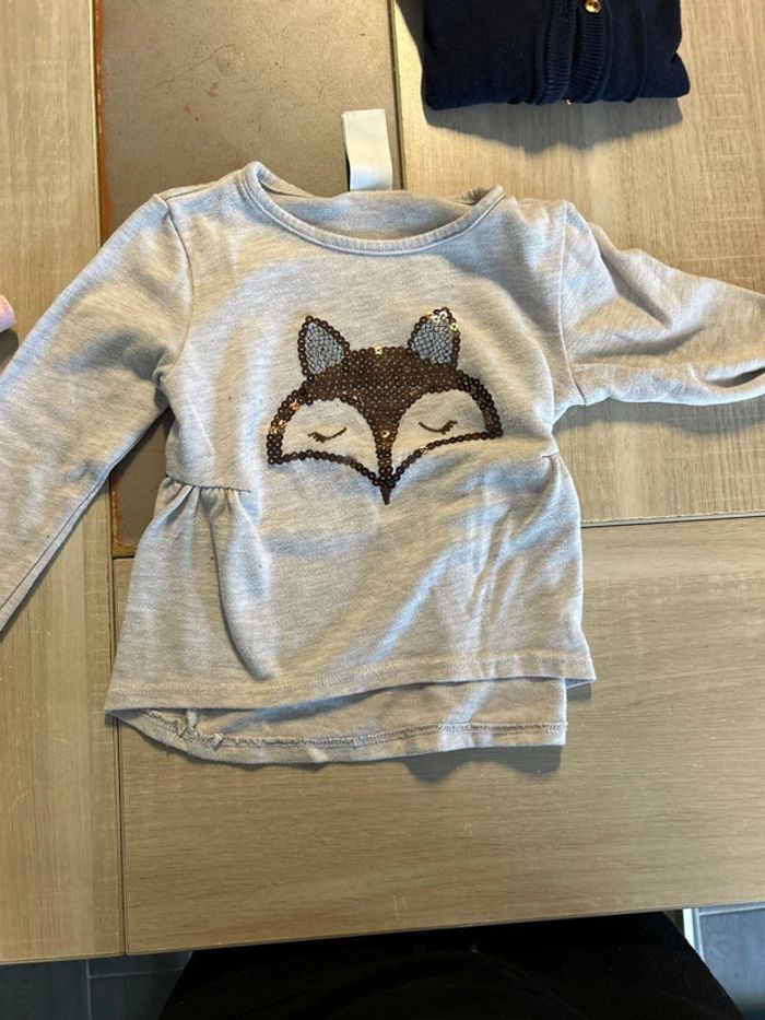 Lot de 4 gilets + 1 pull fille 2/3 ans - photo numéro 4