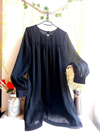 Robe casual H&M – Taille L – Noir – État : Excellent