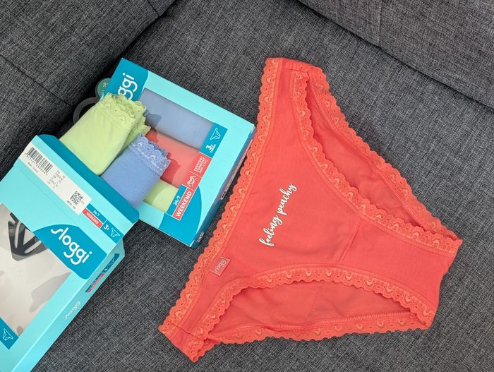 Lot de 6 culottes weekend femme. Taille 40 française. Neuf. Sloggi - photo numéro 10