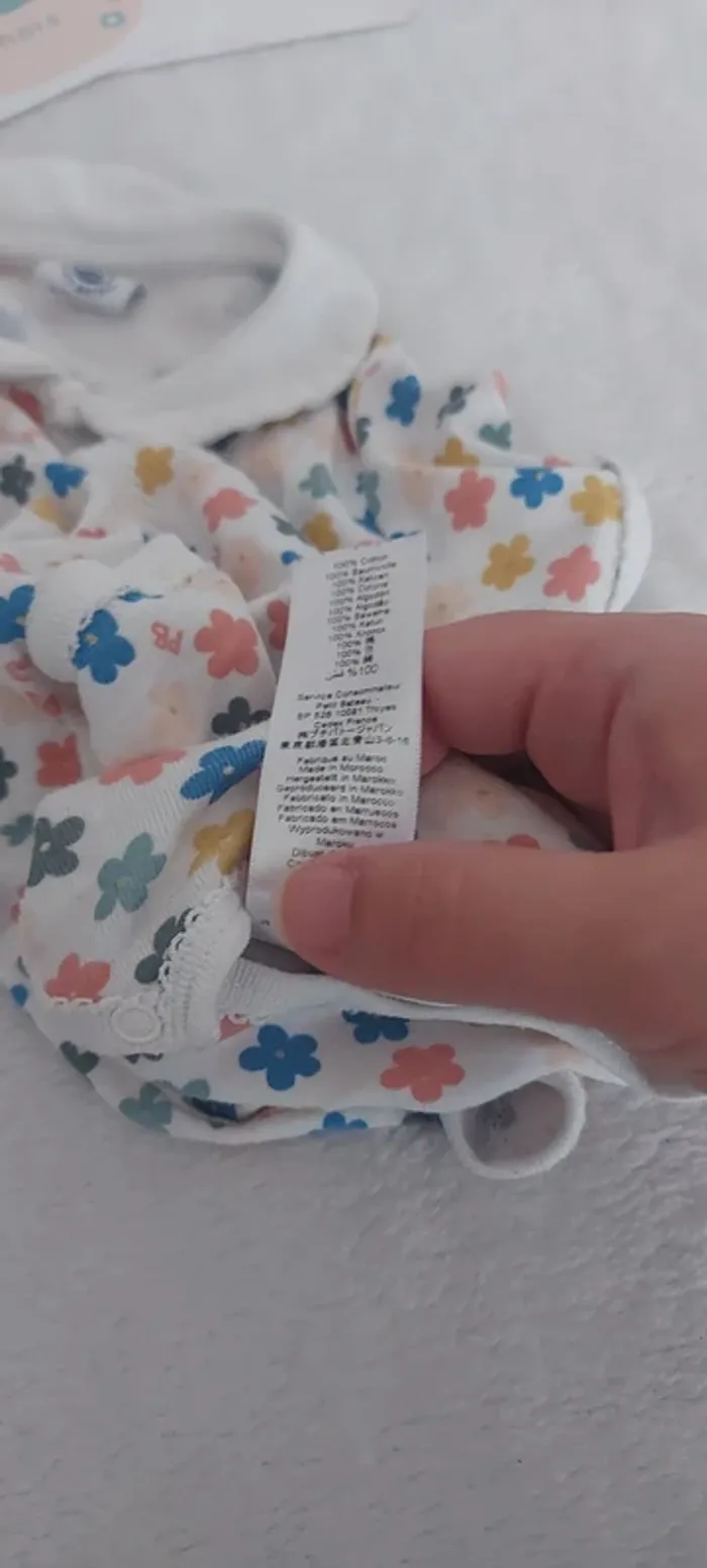 Pyjamas été bébé fille 12 mois - photo numéro 5