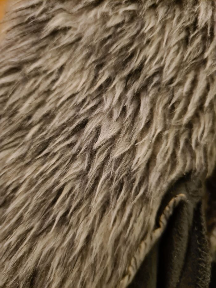 Veste bi-matière grise - 3 ans - photo numéro 6