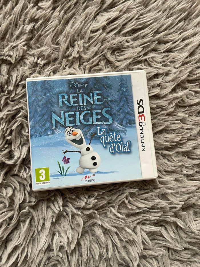 Jeu Nintendo 3DS - la reine des neiges