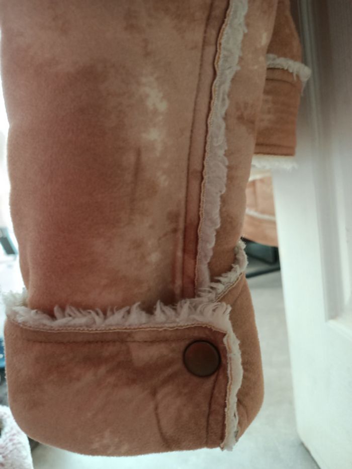 Veste chaude beige camel taille 36 - photo numéro 4