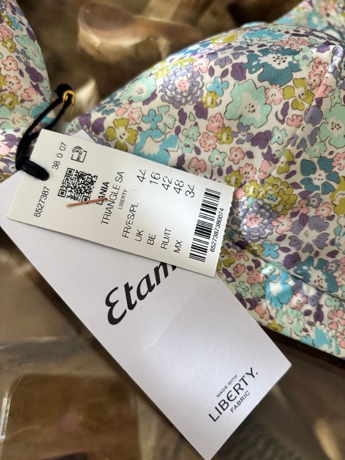 Haut de maillot de bain Etam fleurs - photo numéro 4