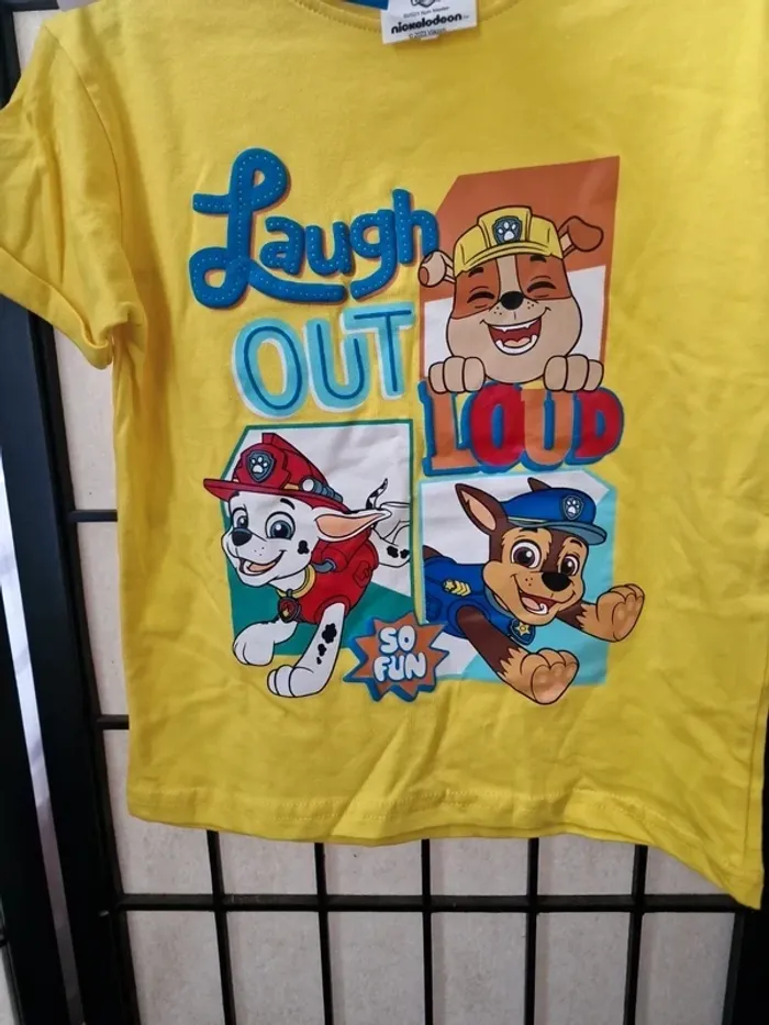 t shirt pat patrouille 5ans - photo numéro 3