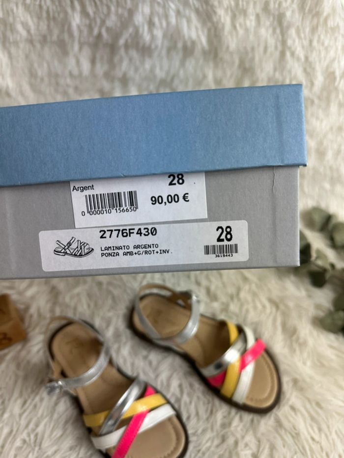 Paire de sandales Franco Romagnoli taille 28 - photo numéro 5