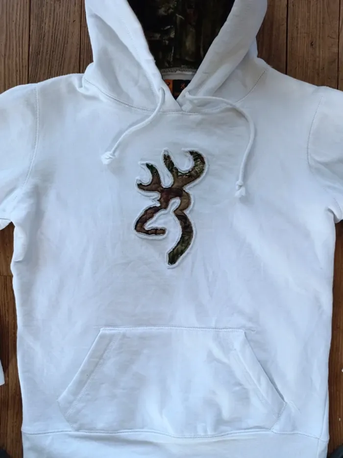 Sweat à capuche browning logo Realtree XL - photo numéro 2
