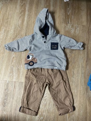 Ensemble pantalon pull 6mois
