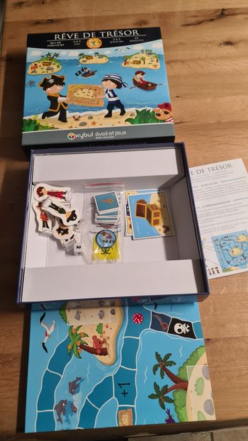 Jeu de parcours Rêve De Trésor Des éditions Xybul, 
