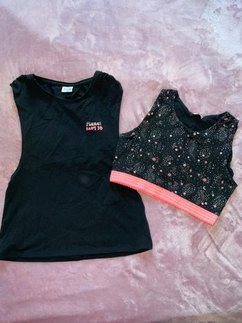 Tee-shirt + brassière