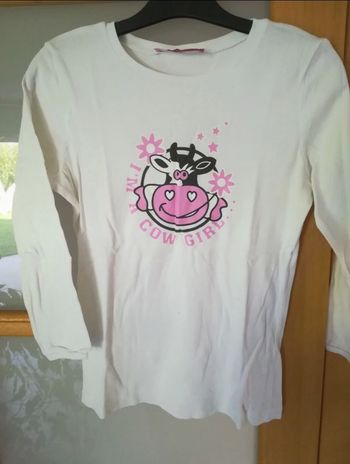 T shirt manches 3 quarts femme 42-44