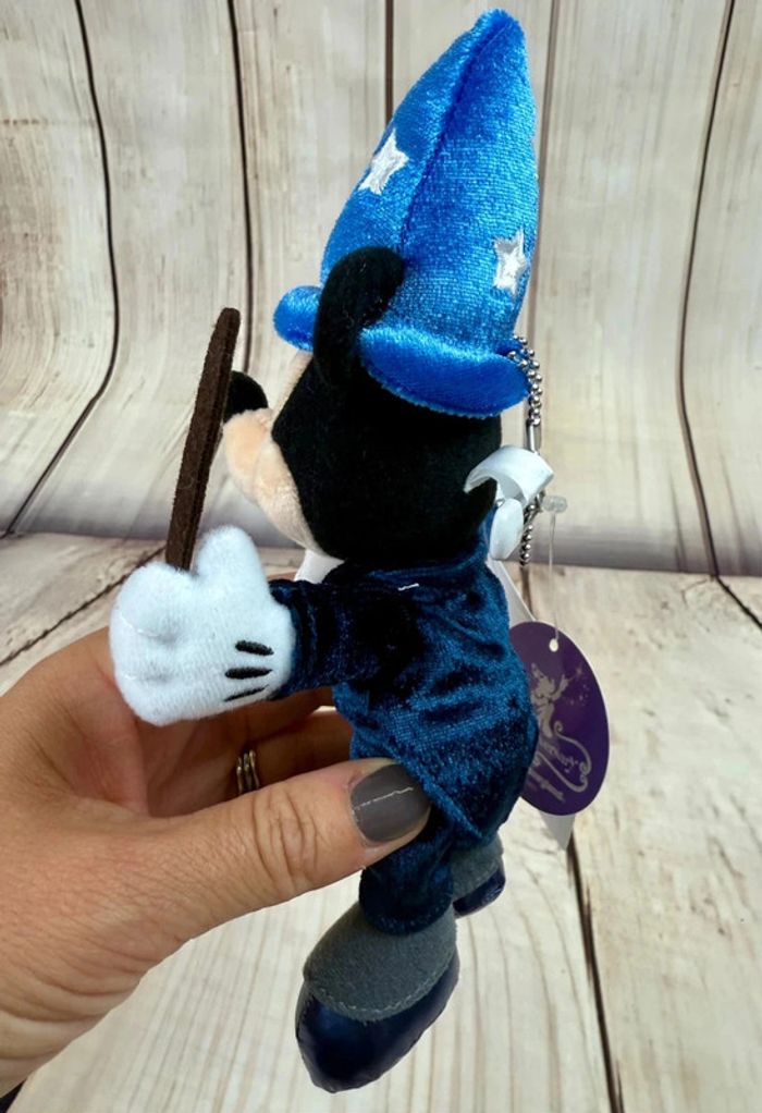 Peluche à accrocher Disney Mickey fantasia chef d’orchestre Tokyo Disneyland Japon - photo numéro 5