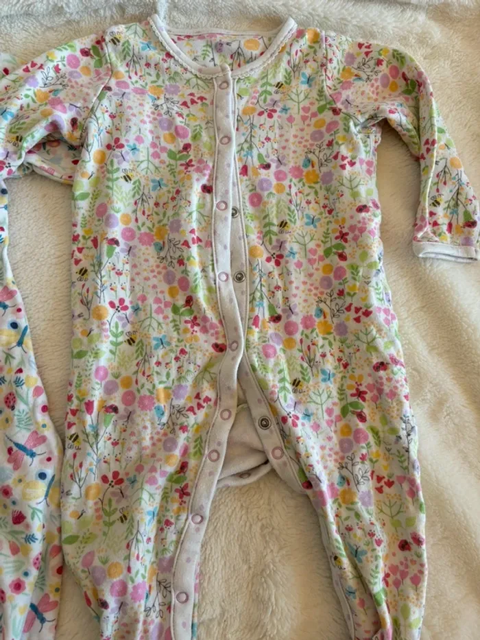 Lot pyjamas mi saison - taille 6/9 mois - photo numéro 4