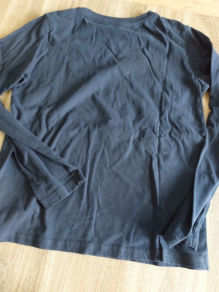 T shirt manches longues garçon 12-14ans - photo numéro 4