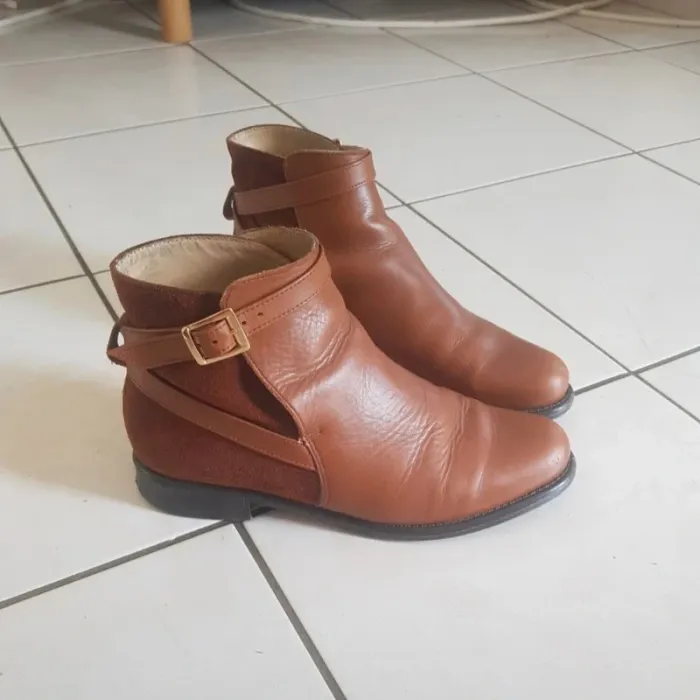 Bottines marron - photo numéro 2