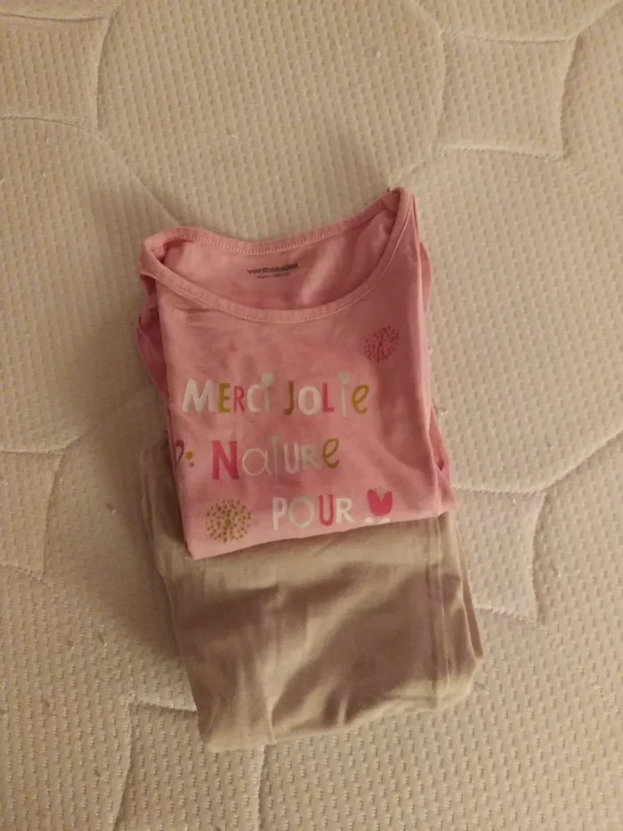 Lot de 2 Pygamas Fille Vertbaudet - photo numéro 4