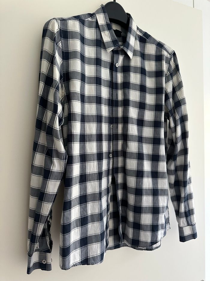 Chemise à carreaux homme taille S– Style casual, très bon état - photo numéro 6