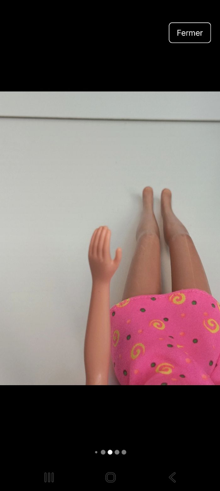 Poupée mattel barbie vintage Barbie Ruffle Fun 
Poupée et ensemble compris - photo numéro 7