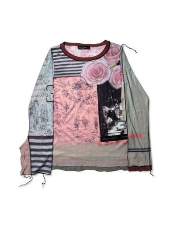 Vintage 2000s Cop Copine mesh