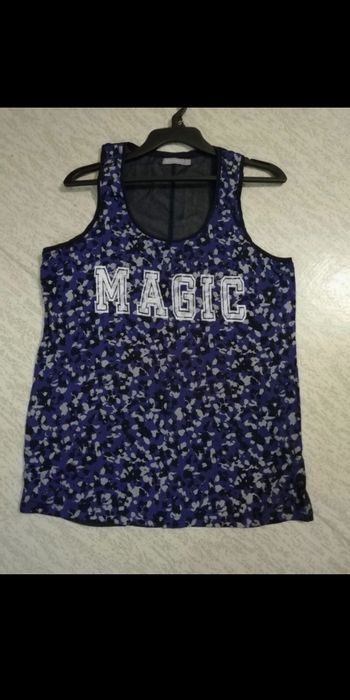 Débardeur léopard bleu / noir DOS VOILE 🌸