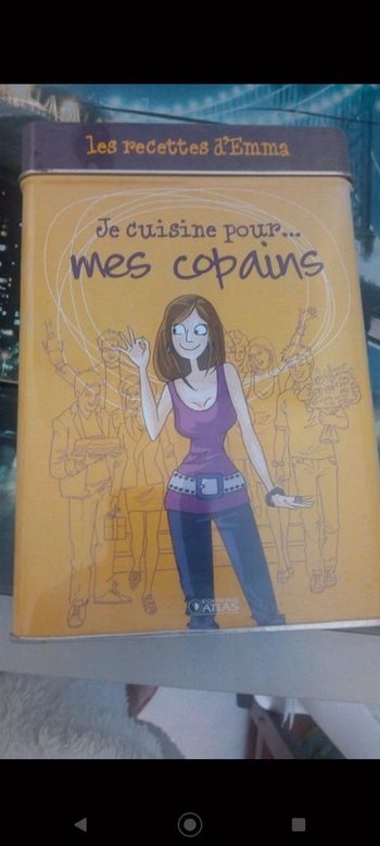 Coffret les recettes d'Emma je cuisine pour mes copains