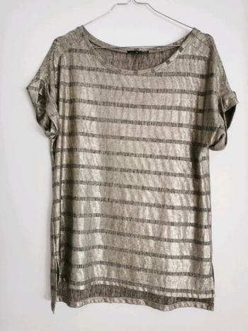 Tee shirt doré