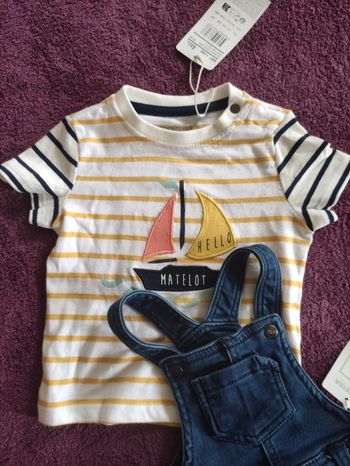 Salopette + tshirt