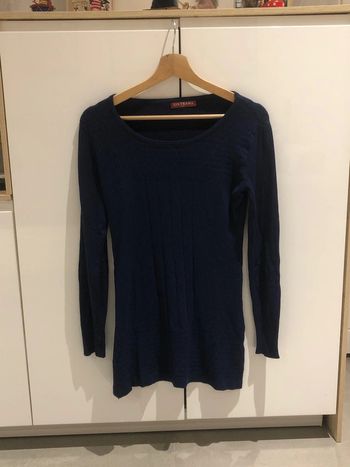 Tunique simple bleu marine s/m